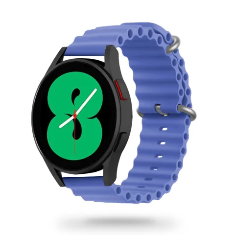 GUMOWA OPASKA GALAXY WATCH 4 / 5 / CLASSIC / 5 PRO / 6 / 6 CLASSIC / 7 GRANATOWY