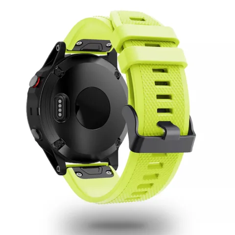 GUMOWY PASEK DO GARMIN FENIX 5 / 6 / 6 PRO / 7 ZIELONY