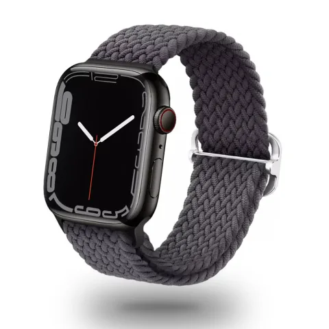 WYMIENNA PLECIONA OPASKA APPLE WATCH ( 38 / 40 / 41 MM ) CIEMNOSZARA