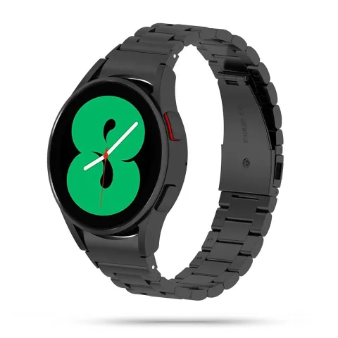 STALOWA BRANSOLETA GALAXY WATCH 4 / 5 / 5 PRO CZARNA