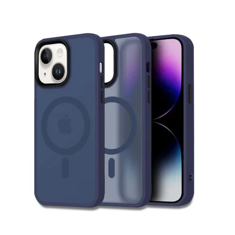 ETUI OBUDOWA MAGSAFE IPHONE 14 NAVY BLUE