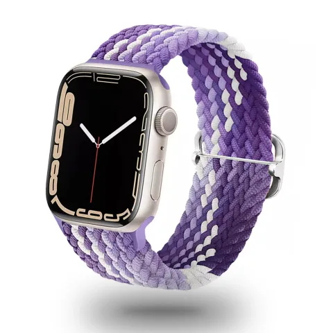 WYMIENNA PLECIONA OPASKA APPLE WATCH ( 38 / 40 / 41 MM ) FIOLETOWA