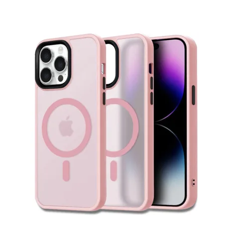 ETUI OBUDOWA MAGSAFE IPHONE 14 PRO RÓŻOWE