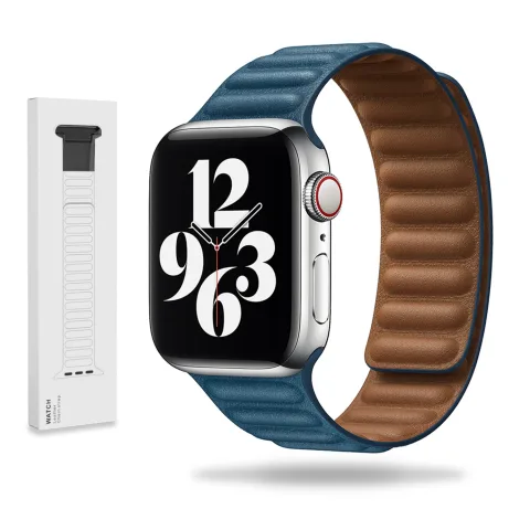 MAGNETYCZNA BRANSOLETA DO APPLE WATCH ( 38 / 40 / 41 / 42 MM ) NIEBIESKI