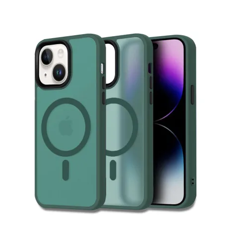 ETUI OBUDOWA MAGSAFE IPHONE 14 ZIELONE