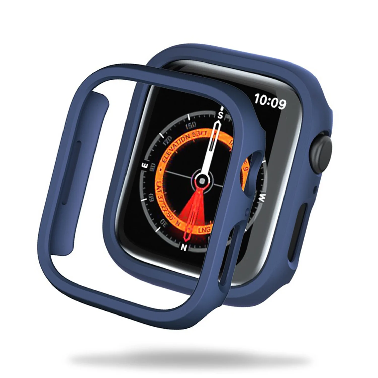 ETUI OBUDOWA OCHRONNA APPLE WATCH 7/8/9 (45MM) CIEMNO NIEBIESKA