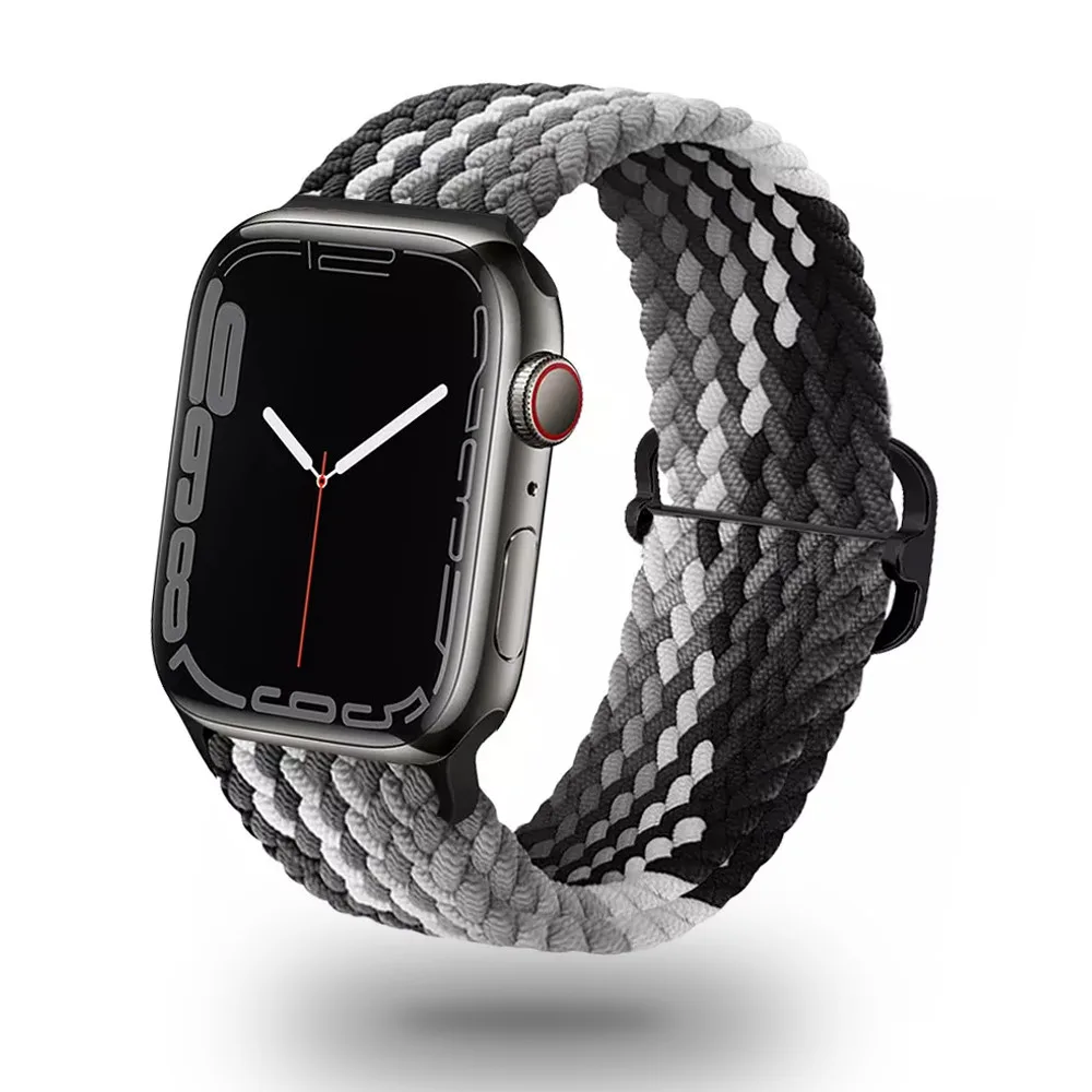 WYMIENNA PLECIONA OPASKA APPLE WATCH ( 38 / 40 / 41 MM ) SZARA